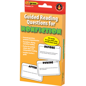 TCR63428 Guided Reading Question Cards for Nonfiction Image