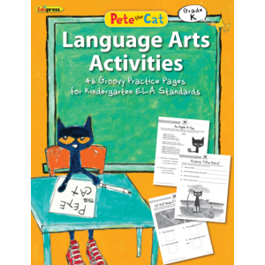 TCR63513 Pete the Cat Language Arts Activities Grade K Image