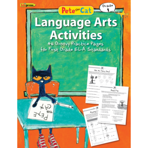 TCR63515 Pete the Cat Language Arts Activities Grade 1 Image