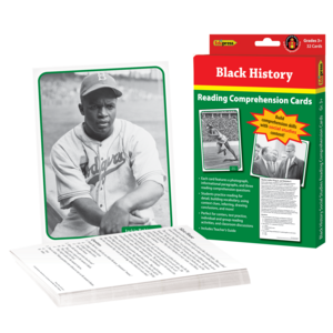 TCR63540 Reading Comprehension Social Studies Cards: Black History Image