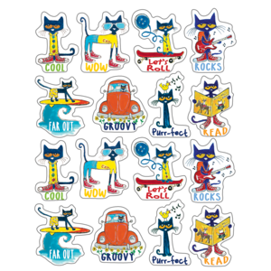 TCR63935 Pete the Cat Stickers Image