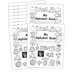 TCR66801 My Own Alphabet Book 10-Pack Image