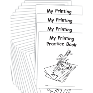 TCR66804 My Own Printing Practice Book 25-Pack Image