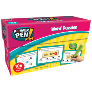 TCR6724 Power Pen Play: Word Puzzles Gr. 1–2 Image