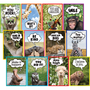 TCR6824 Go Wild Animals Small Poster Pack Image