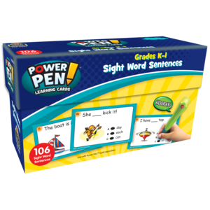 TCR6857 Power Pen Learning Cards: Sight Word Sentences Image