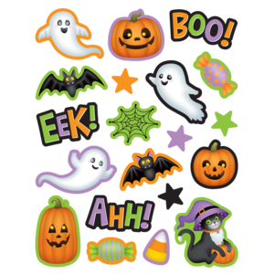 TCR6944 Halloween Stickers Image