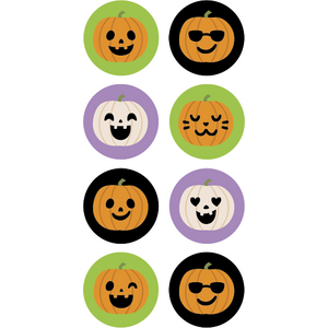 TCR6946 Halloween Pumpkins Mini Stickers Image