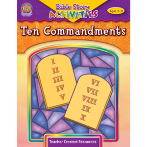 TCR7050 Bible Stories & Activities: Ten Commandments Image