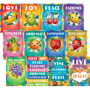 TCR7071 Fruit of the Spirit Small Poster Pack Image