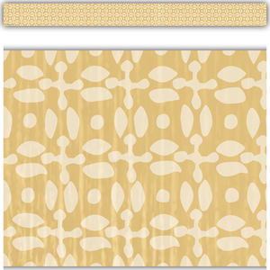 TCR7180 Classroom Cottage Buttercup Straight Border Trim Image