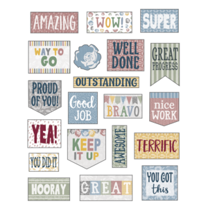 TCR7187 Classroom Cottage Stickers Image