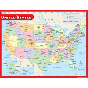 TCR7657 US Map Chart Image