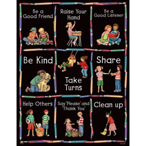 TCR7682 Manners Chart from Susan Winget Image