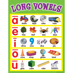 TCR7700 Long Vowels Chart Image
