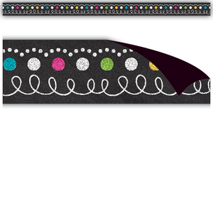 TCR77222 Chalkboard Brights Magnetic Strips Image