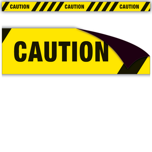TCR77225 Caution Magnetic Strips Image