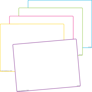 TCR77254 Blank Dry Erase Boards (set of 10) Image
