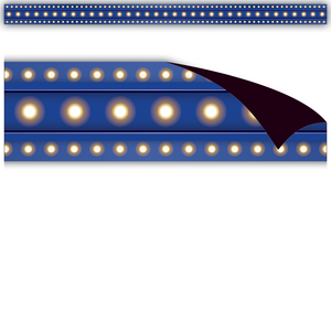 TCR77306 Dark Blue Marquee Magnetic Strips Image