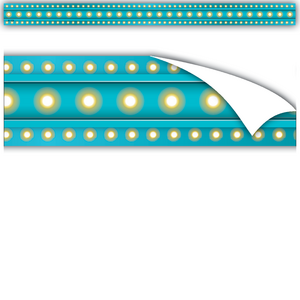 TCR77335 Clingy Thingies Light Blue Marquee Strips Image