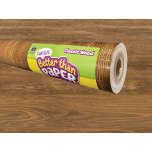 TCR77447 Fun Size Classic Wood Better Than Paper Bulletin Board Roll Image