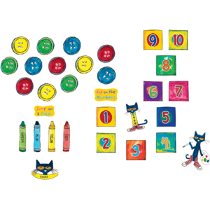 TCR77541 Pete the Cat Numbers and Colors Sensory Path Image