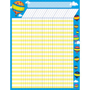 TCR7772 Hot Air Balloons Incentive Chart Image