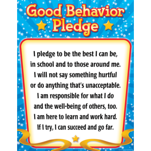 TCR7790 Good Behavior Pledge Chart Image