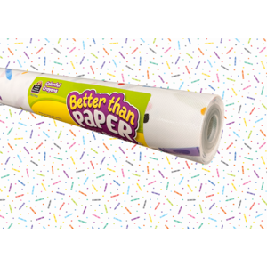 TCR77901 Colorful Crayons Better Than Paper Bulletin Board Roll Image