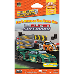 TCR7848 Super Speedway Computer Game CD Grade 4-5 Image