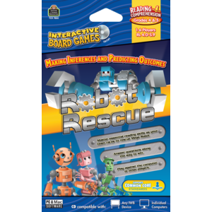 TCR7850 Robot Rescue Computer Game CD Grade 4-5 Image