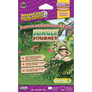 TCR7851 Jungle Journey Computer Game CD Grade 2-3 Image