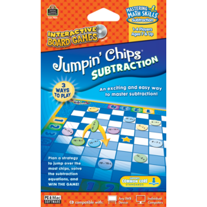 TCR7854 Jumpin Chips Computer Game: Subtraction Image