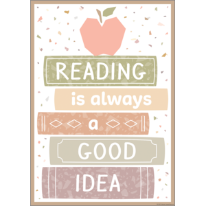 TCR7877 Reading is Always a Good Idea Positive Poster Image