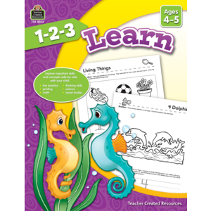 TCR8003 1-2-3 Learn Ages 4-5 Image