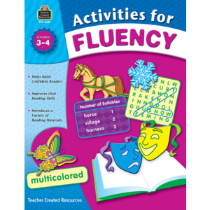 TCR8051 Activities for Fluency, Grades 3-4 Image