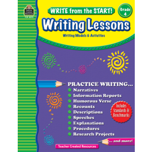 TCR8072 Write from the Start! Writing Lessons Grade 4 Image