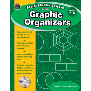 TCR8187 Social Studies Lessons Using Graphic Organizers Image