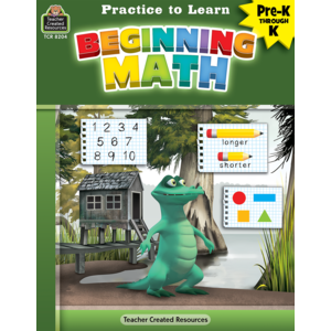 TCR8204 Practice to Learn: Beginning Math Grades PreK-K Image