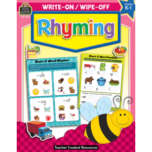 TCR8221 Rhyming Write-On Wipe-Off Book Image