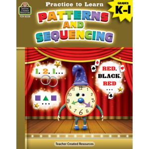TCR8228 Practice to Learn: Patterns and Sequencing Grades K-1 Image