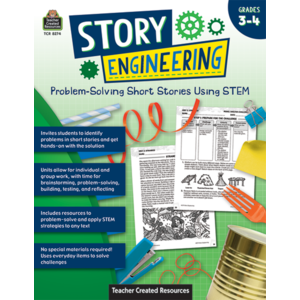TCR8274 Story Engineering: Problem-Solving Short Stories Using STEM (Gr. 3–4) Image