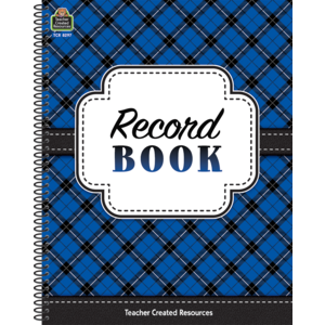 TCR8297 Plaid Record Book Image