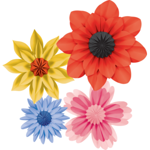 TCR8350 Wildflowers Paper Flowers Image