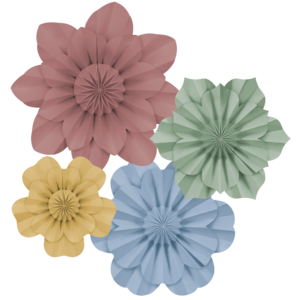 TCR8353 Cottage Charm Paper Flowers Image
