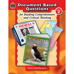 TCR8372 Document-Based Questions for Reading Comprehension and Critical Thinking Image