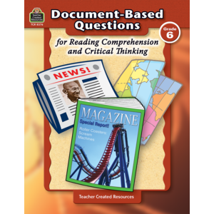 TCR8376 Document-Based Questions for Reading Comprehension and Critical Thinking Image
