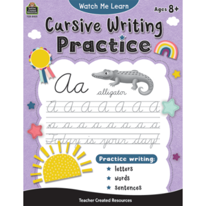 TCR8405 Watch Me Learn: Cursive Writing Practice Image
