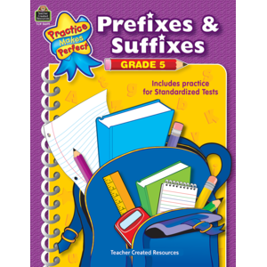 TCR8609 Prefixes & Suffixes Grade 5 Image