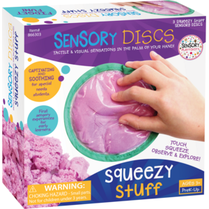 TCR866303 Sensory Playtivity Sensory Discs: Squeezy Stuff Image